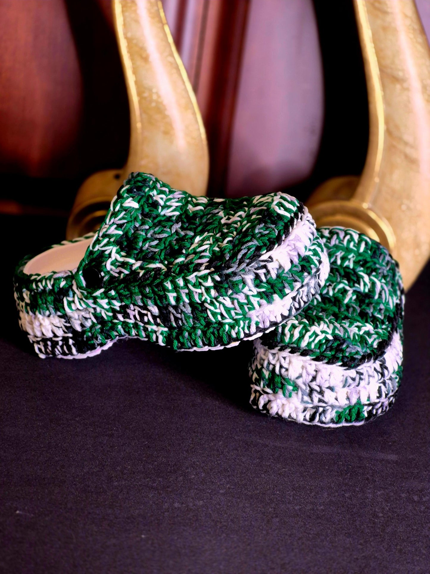 Eagles Collection Clogs & Headband Sets