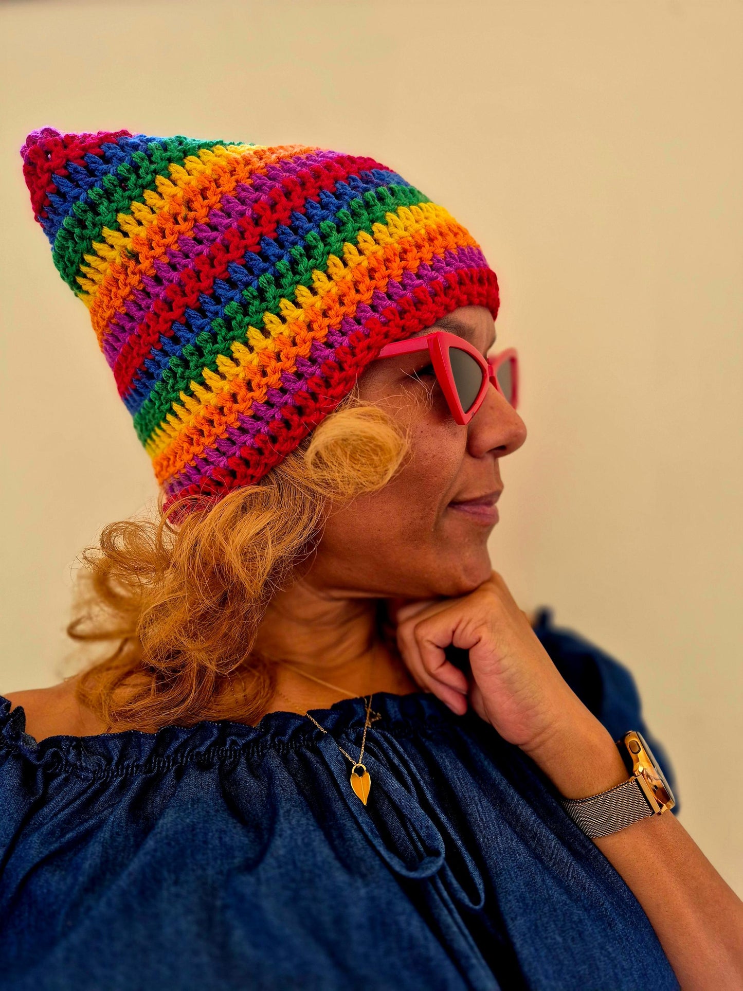 Purrfect Cat ear Beanie & Leg warmer Set